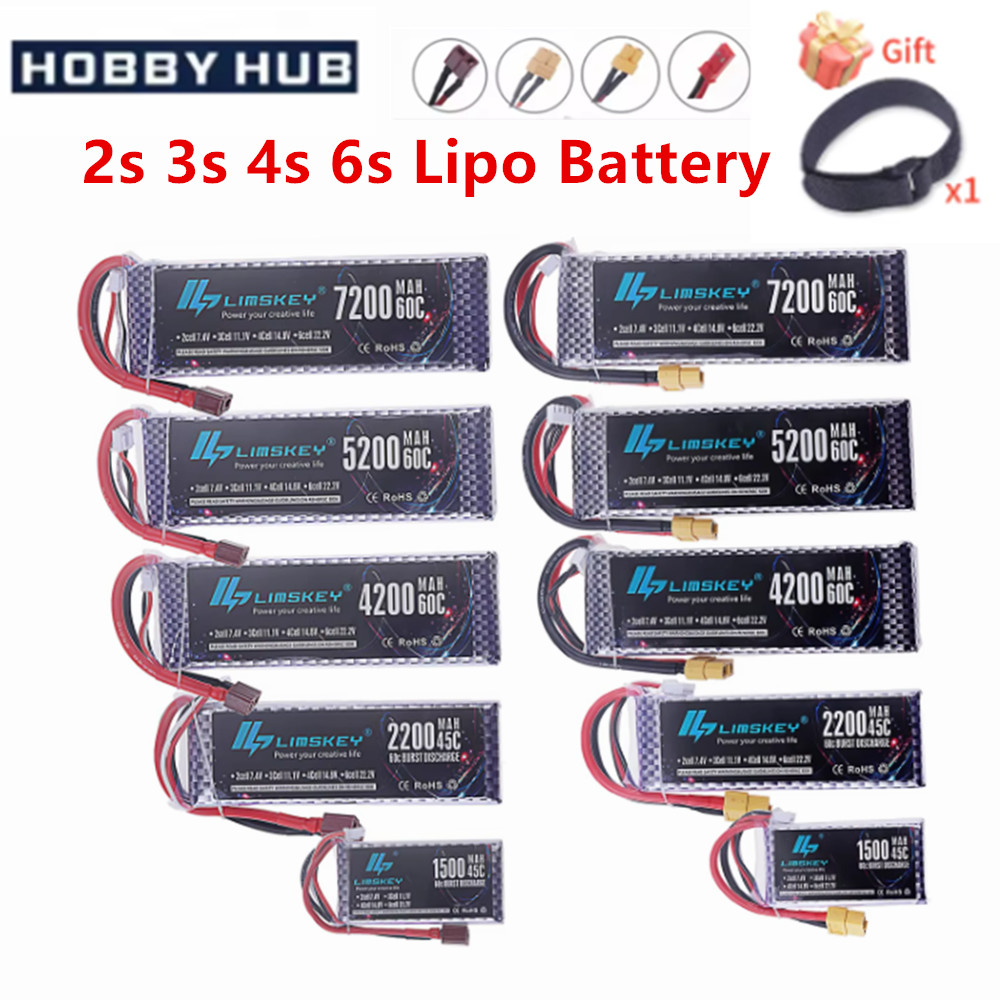 2S 3S 4S 6S Lipo Batterie 7,4  – 4S Lipo Battery 14.8V 6000Mah Bewertung und Preis