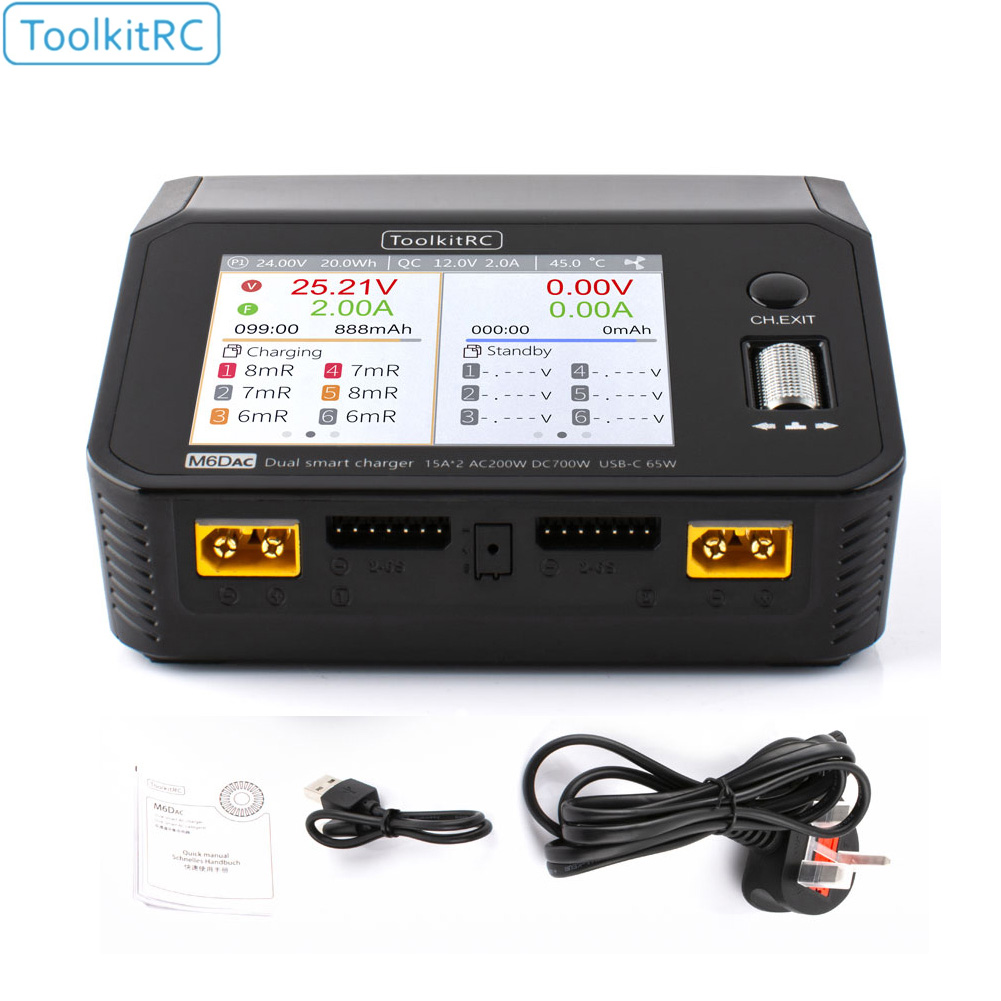 ToolkitRC M6DAC Zweikanal-Smar – Toolkitrc M6Dac Smart Charger Bewertung und Preis