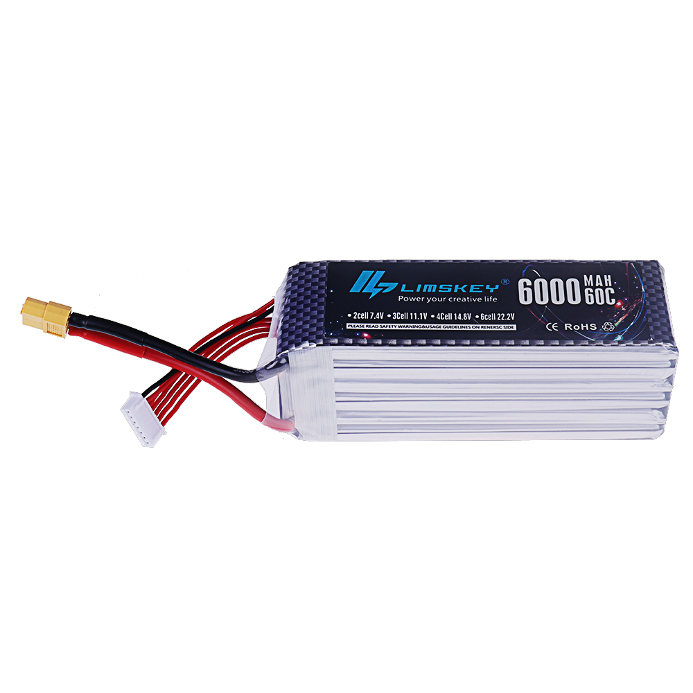7,4V 11,1V 14,8V 22,2V 6000mAh – 4S Lipo Battery 14.8V 6000Mah Bewertung und Preis