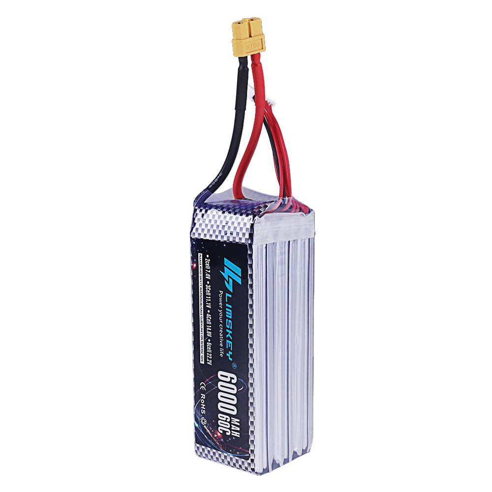 7,4V 11,1V 14,8V 22,2V 6000mAh – 4S Lipo Battery 14.8V 6000Mah Bewertung und Preis