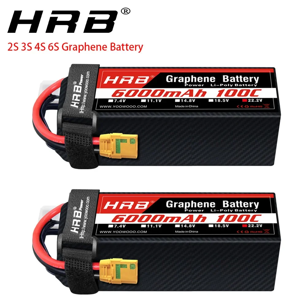 2PC Graphene Batterie 2S 3S 4S – 6S Lipo Battery 22.2V 5000Mah Bewertung und Preis